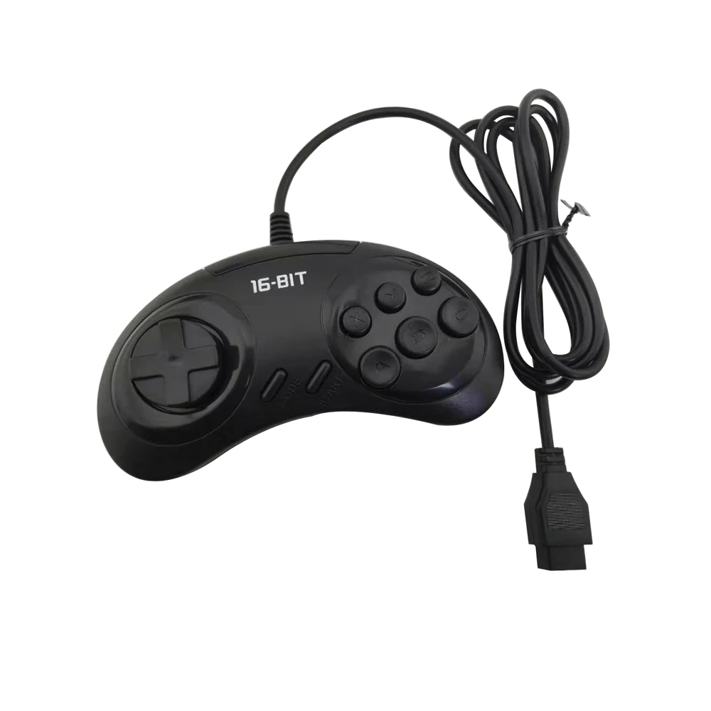 Высококачественный игровой контроллер для SEGA Genesis 6 кнопочный геймпад для SEGA Mega Drive 2