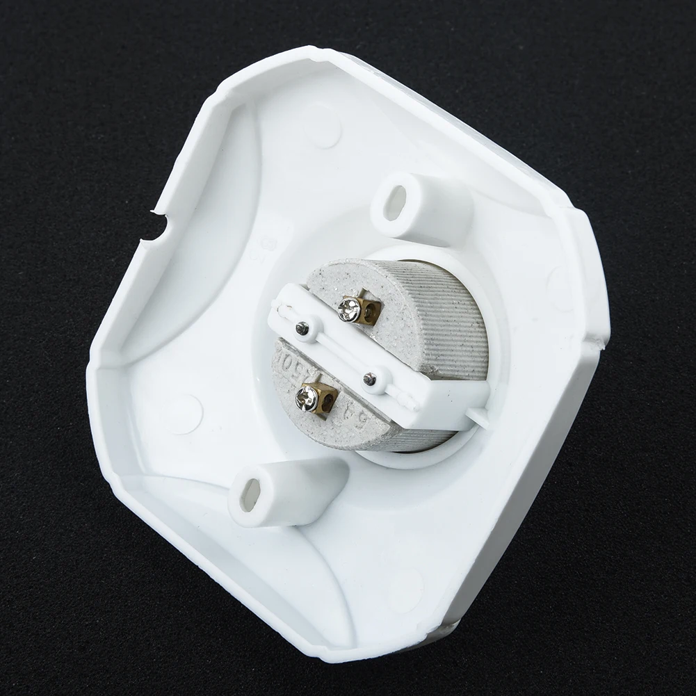 E27 Heat Light Bulb -Lamp Socket Holder Porcelain Straight Glazed Ceramic Hot | Освещение