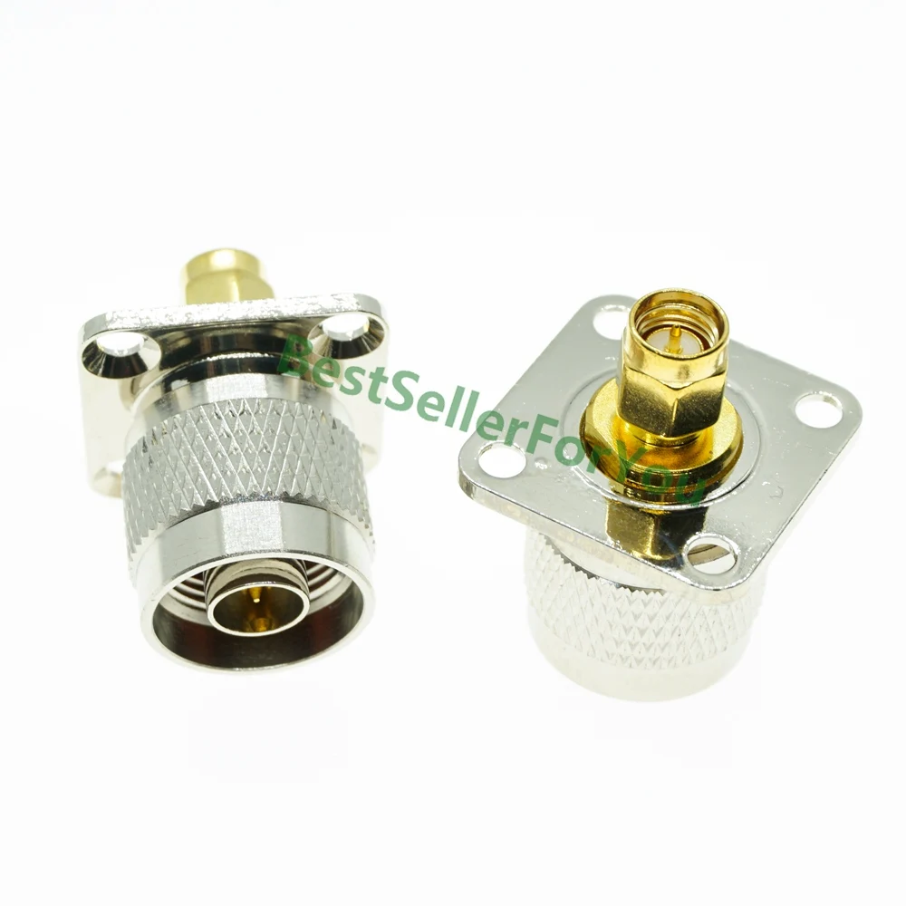 SMA Штекерный соединитель для N типа фланец 4 отверстия панель монтажный