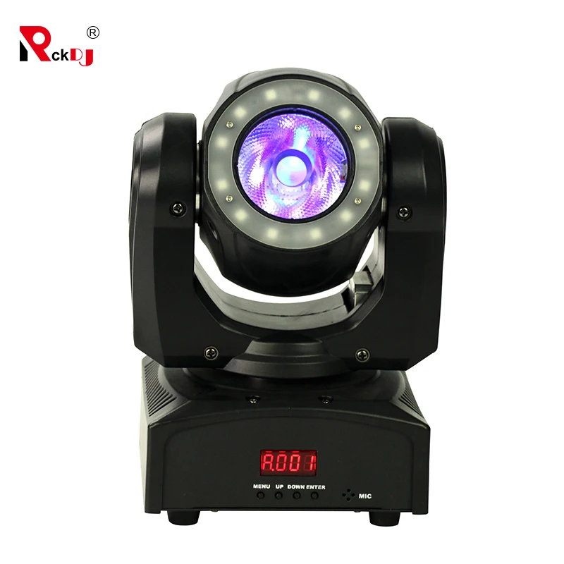 Светодиодный прожектор с вращающейся головкой миниатюрный сценический лучом 60