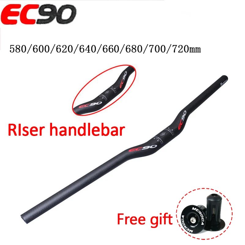 EC90 25 4/31 8 мм углеродный матовый руль для горного велосипеда MTB велосипедный