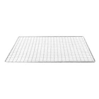 Барбекю-гриль из нержавеющей стали, сетка для гриля, проволочная сетка для приготовления пищи на улице, 3 размера, для кухни