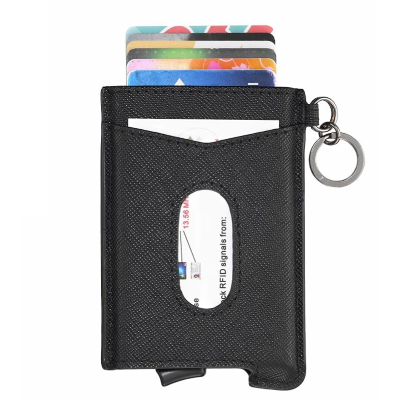 Новый анти кражи охранная ID карты ключницы Алюминий коробка с рисунком щеночек