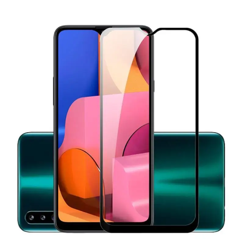 2 в 1 закаленное Стекло для samsung Galaxy A70S A50S A30S A20S A10S M30S M10S A90 5G A70 A50 A40 Камера объектив