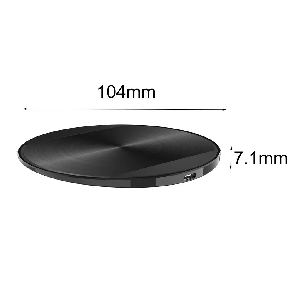 QX200 CD шаблон нескользящее быстрое зарядное устройство для iPhone Универсальный