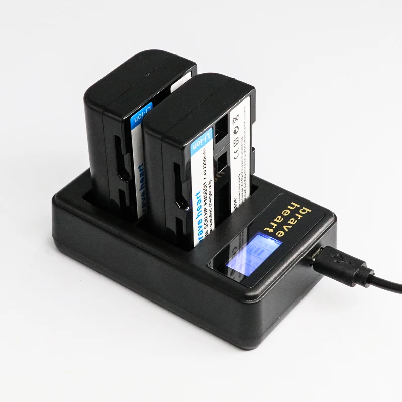 

brave heart 2200mAh NP-FM500H NP FM500H Camera Battery Replacement For Sony A57 A58 A65 A77 A99 A550 A560 A580 Battery NP-FM500H