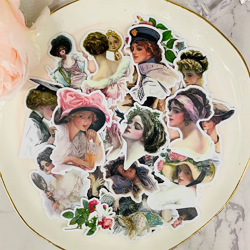 

Panalisacraft 52 шт. нежелательный журнал винтажные Стикеры для девушек бумага для скрапбукинга счастливый планировщик/изготовление карт/Журнал п...