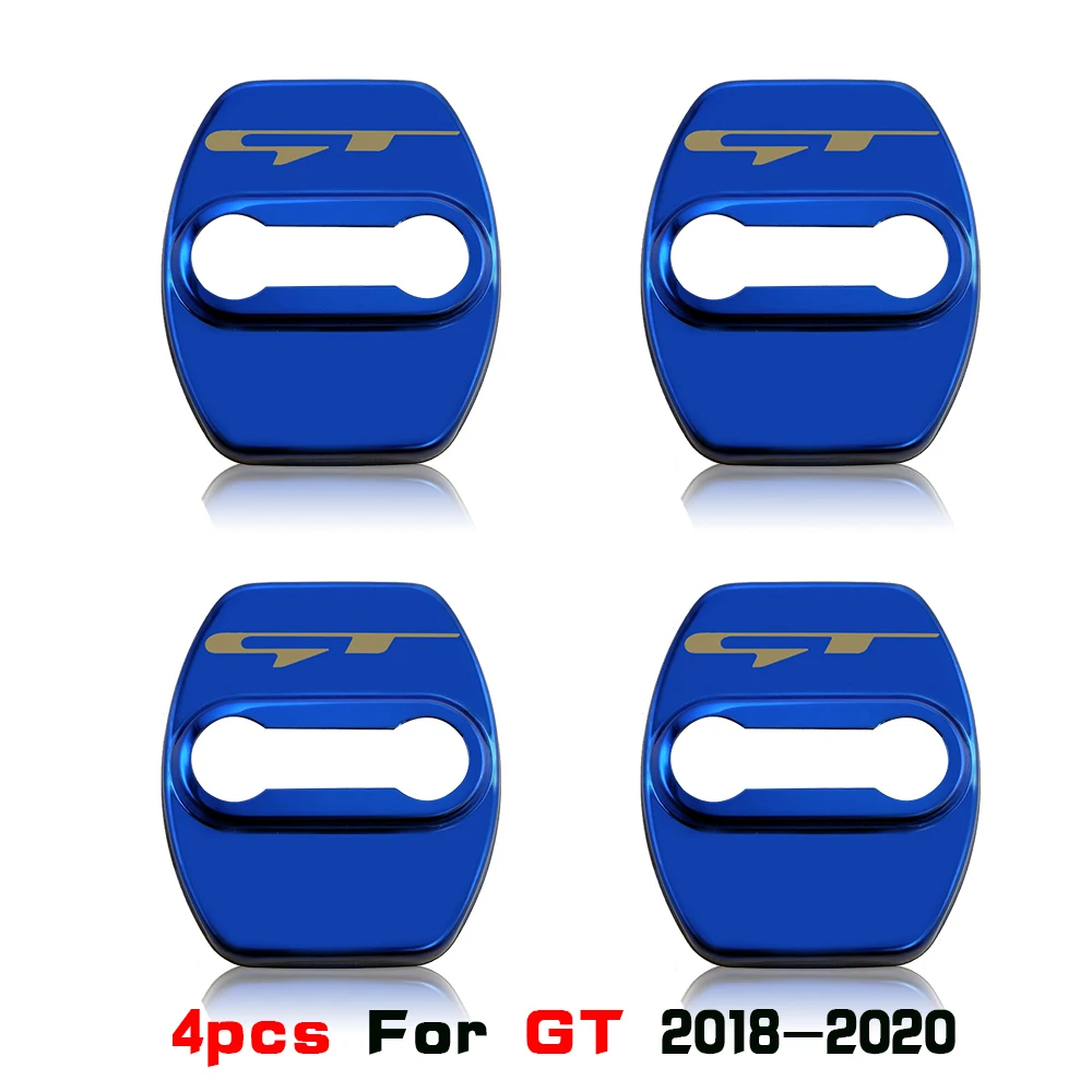 

4 шт., крышка замка двери автомобиля, защита для kia gt gtline k3 k5 seltos atlantica ceed Forte RIO STINGER 2018-2020, автомобильные аксессуары