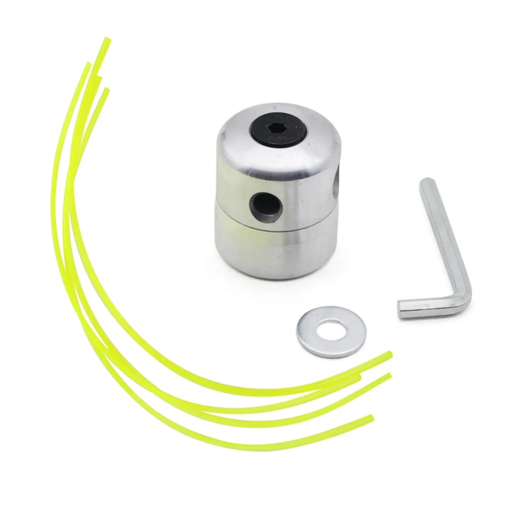 Универсальная головка триммера алюминиевая для аксессуар газонокосилки с