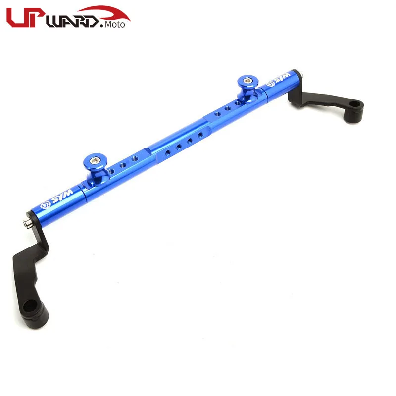 Blue Для SYM joymax z300 GTS300i GTS 300 2013- CRUISYM300- Мотоцикл с ЧПУ Алюминиевый рулевой демпфер балансировочный рычаг - Цвет: Blue