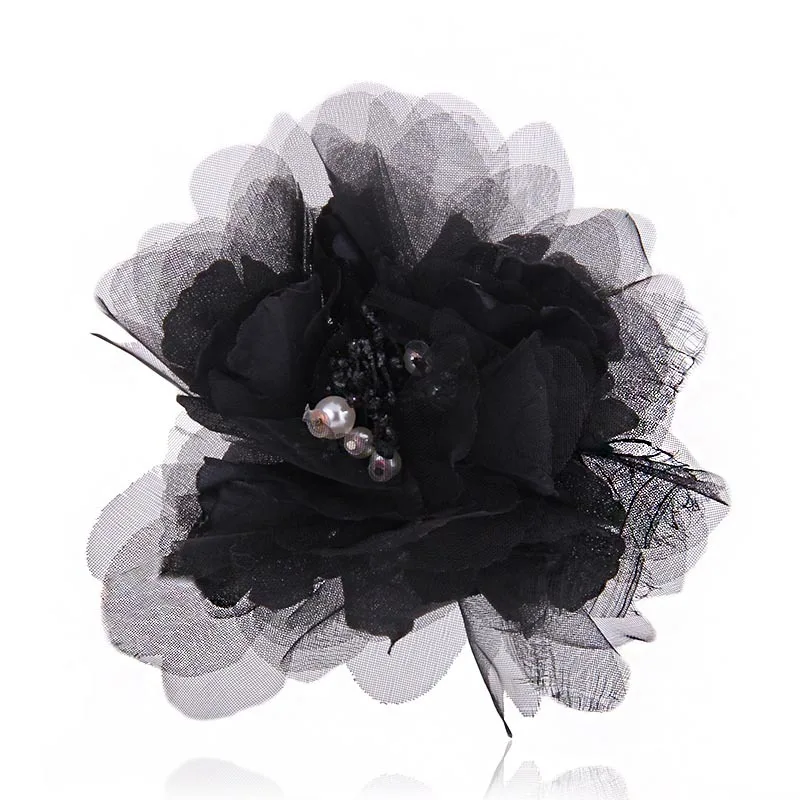 Новинка корейский тканевый корсаж большие булавки и броши для лацканов с цветами