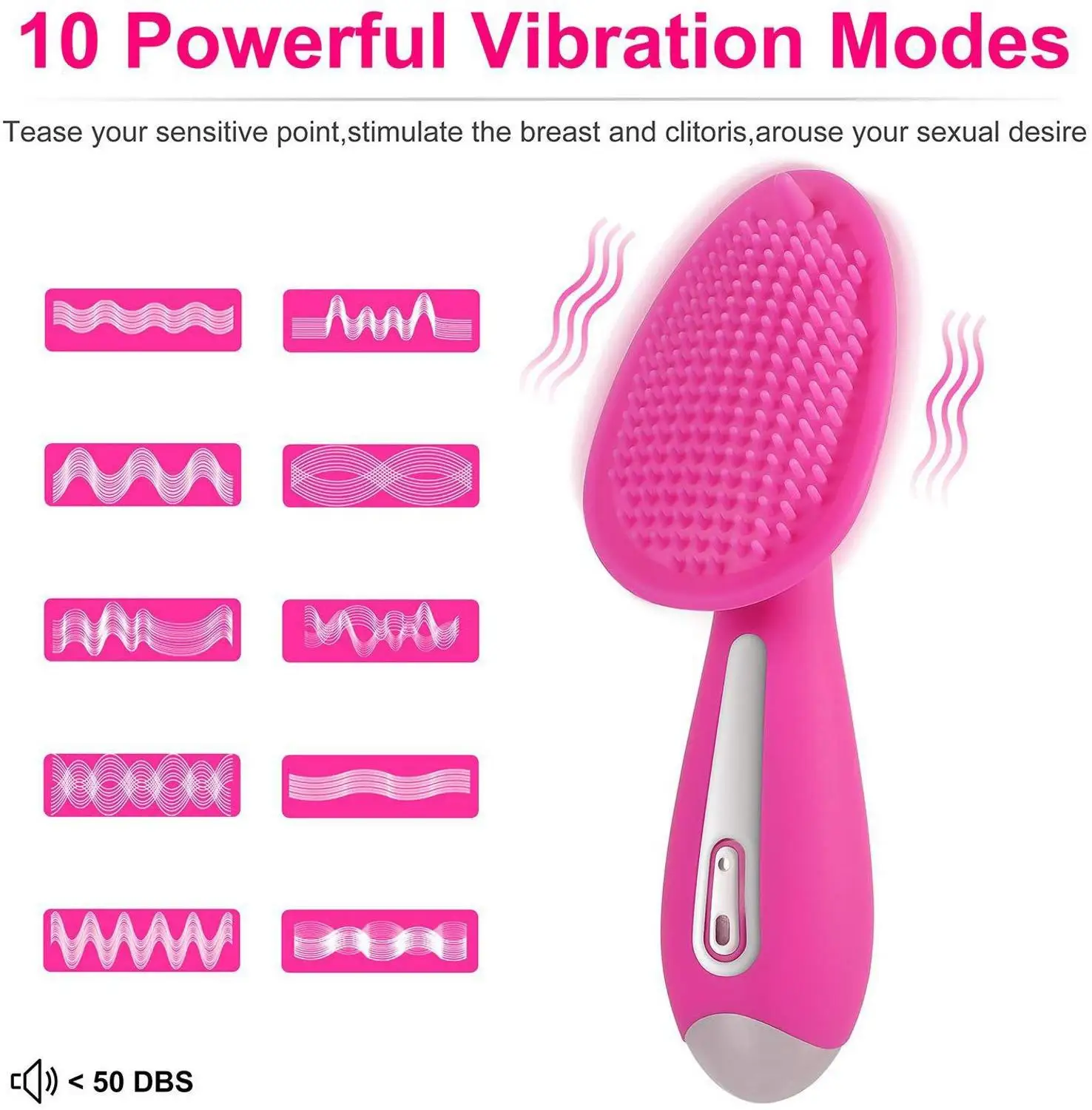 Женский Вибратор для стимуляции точки G и клитора с зарядкой от USB | Красота