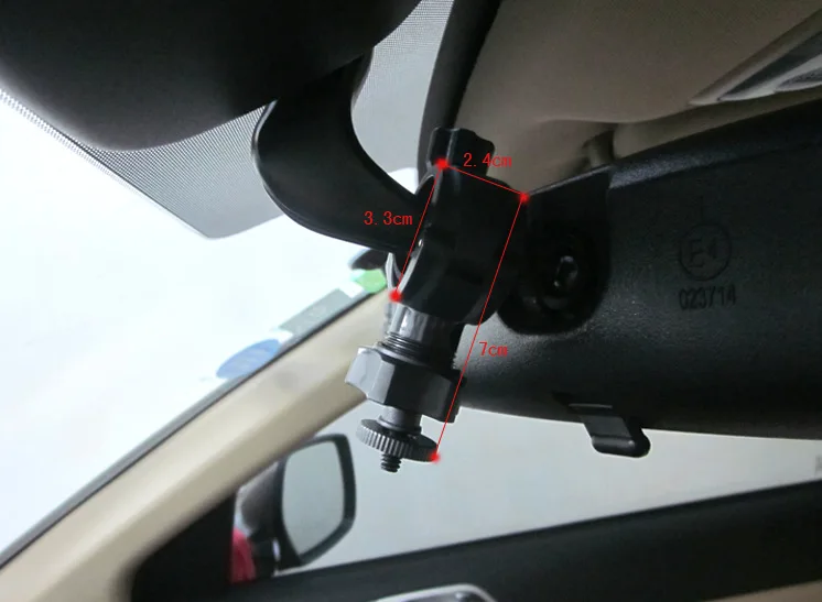 Вращающийся держатель для руля велосипеда и мотоцикла Gopro Hero 4 3 + SJCAM Xiaomi Yi |