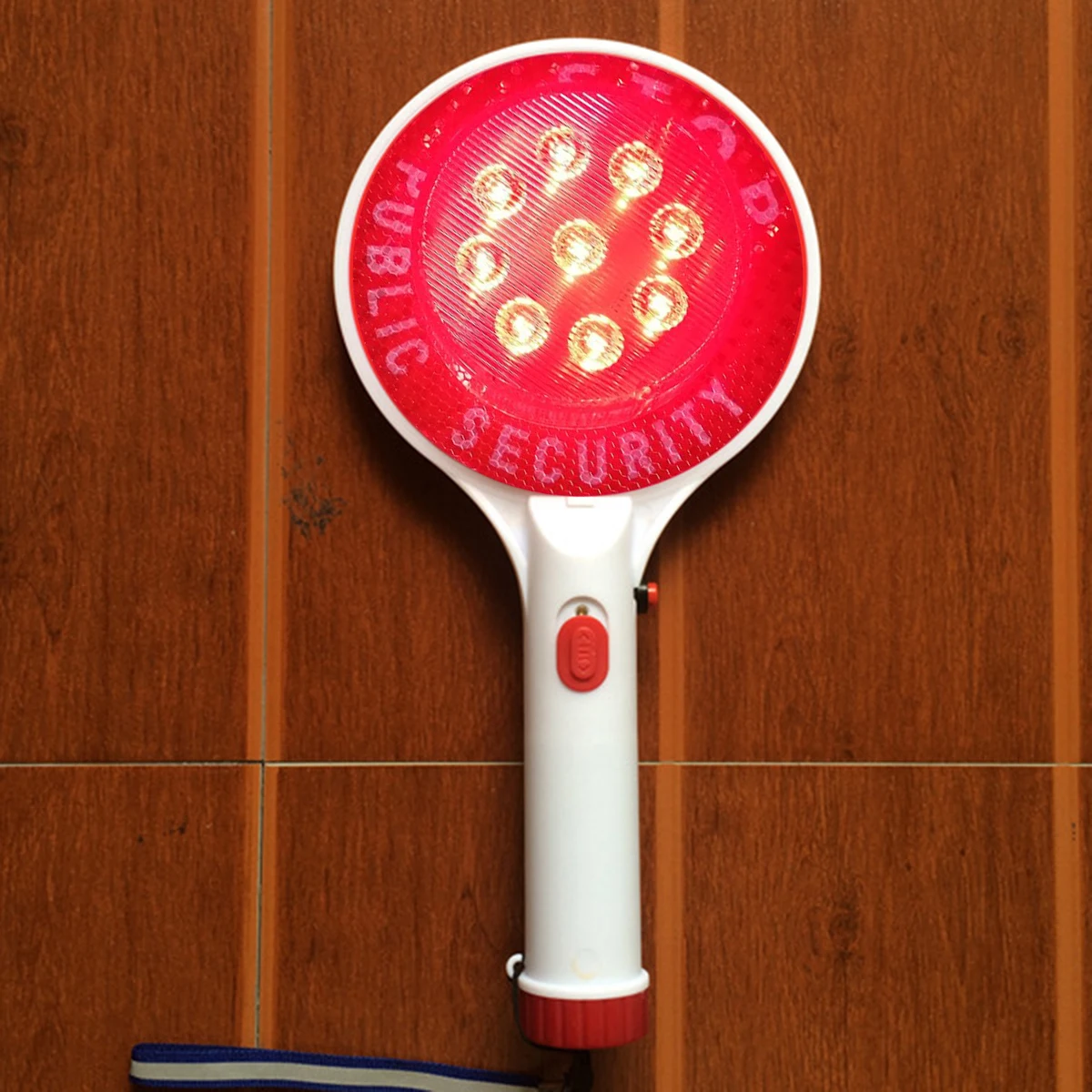 

100% Brand New And High Quality Handheld LED Traffic Sign Stop Light Rechargeable Car Warning Sign Flashlight