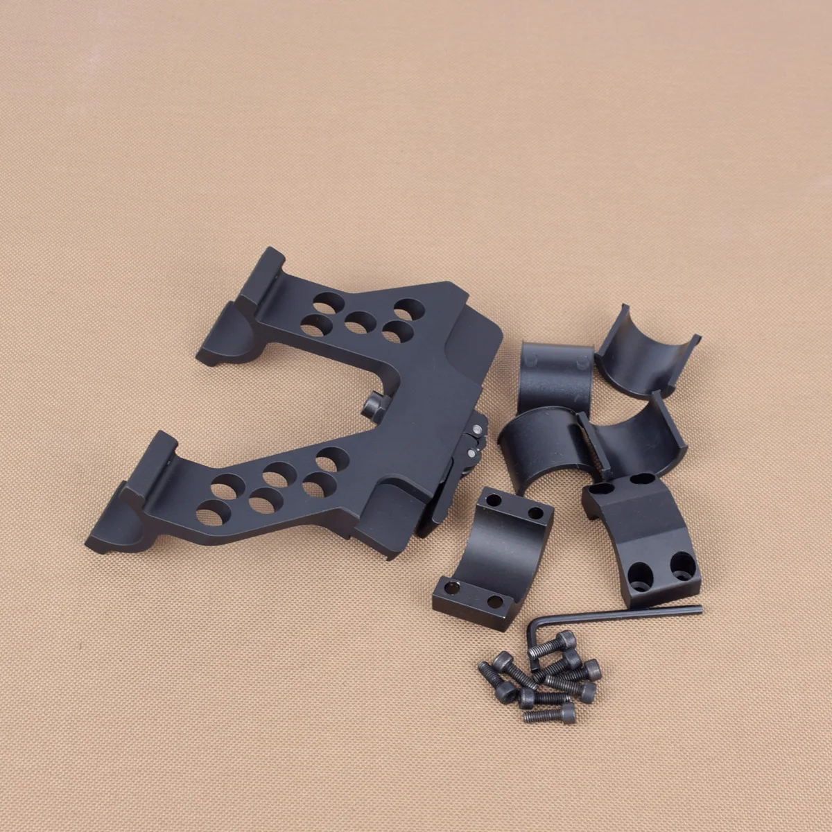 Tactical AK Side Rail Scope Mount Quick Detach With 25.4/30mm Rings For Rifle AK47 AK74 Hunting Riflescope Accessories | Спорт и
