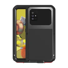 Armor Metal silicone 360 Shockproof Case For Samsung Galaxy A51 5G  Phone Case чехол For Samsung A71 5G Cases Cover funda Coque