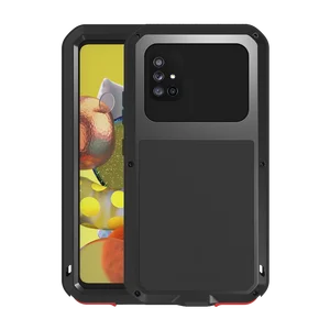 armor metal silicone 360 shockproof case for samsung galaxy a51 5g phone case чехол for samsung a71 5g cases cover funda coq