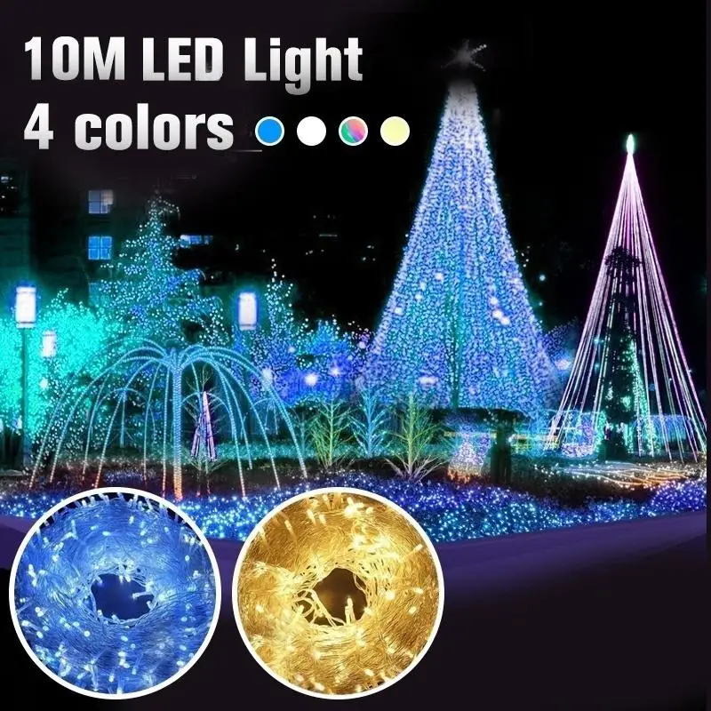 

Starry String Lights 110V Outdoor Durable 10M 100LED Romantic Wedding Led Fairy Lights Super Bright Fairy Light Garden