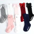 Осенне-зимние мягкие хлопковые носки для маленьких девочек носки для младенцев с рисунками животных из мультфильмов носки для маленьких мальчиков нескользящие носки-тапочки на весну