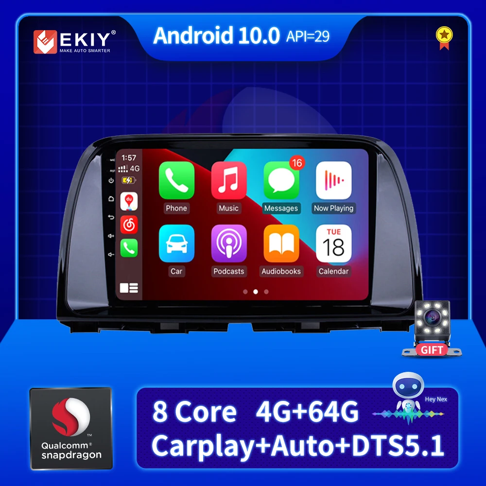Для Mazda CX5 CX 5 2012 2015 автомобиль радио мультимедиа видео плеер навигации GPS Android 10 2din