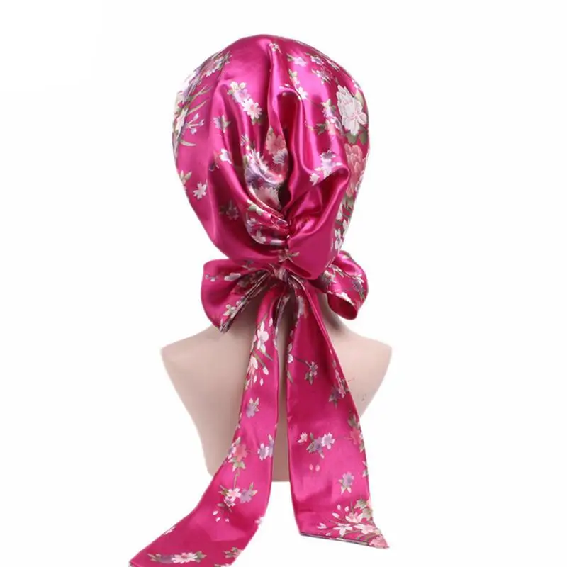1 шт. и принтом в виде банта для Чепчик сна капюшон оплетка Эластичный Тюрбан