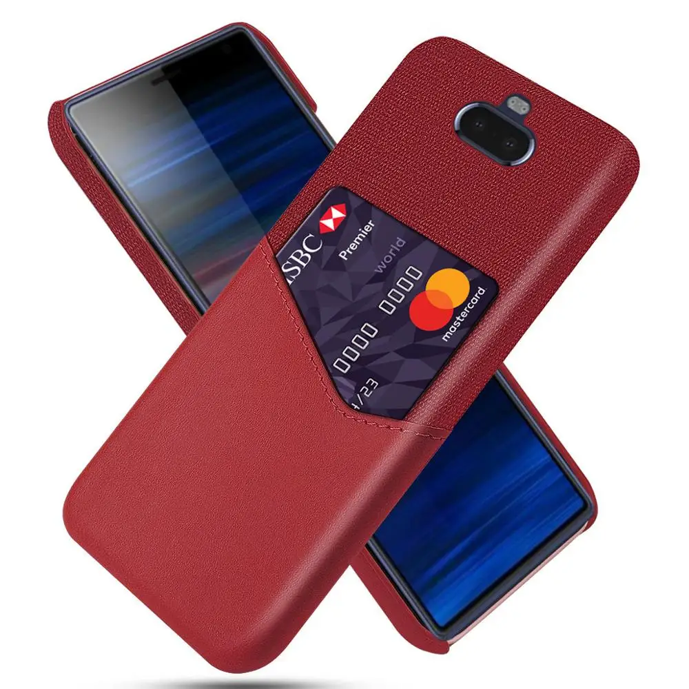 Чехол для телефона Sony Xperia 2 5 plus модный двухтонный чехол из искусственной кожи 1 8 20