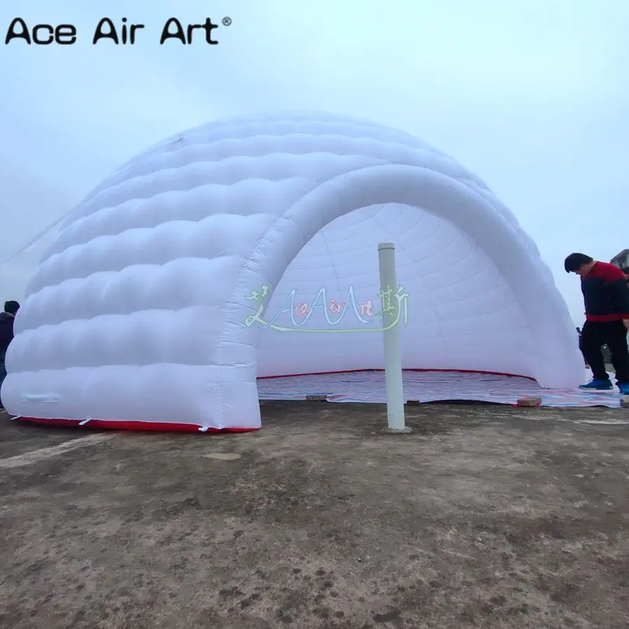 Preise Neue Entwickelt Riesigen Aufblasbaren Kuppel Zelt Modell, Weiß Farbe Top Qualität Aufblasbare Kuppel Zelt Für Hochzeiten Und Partys