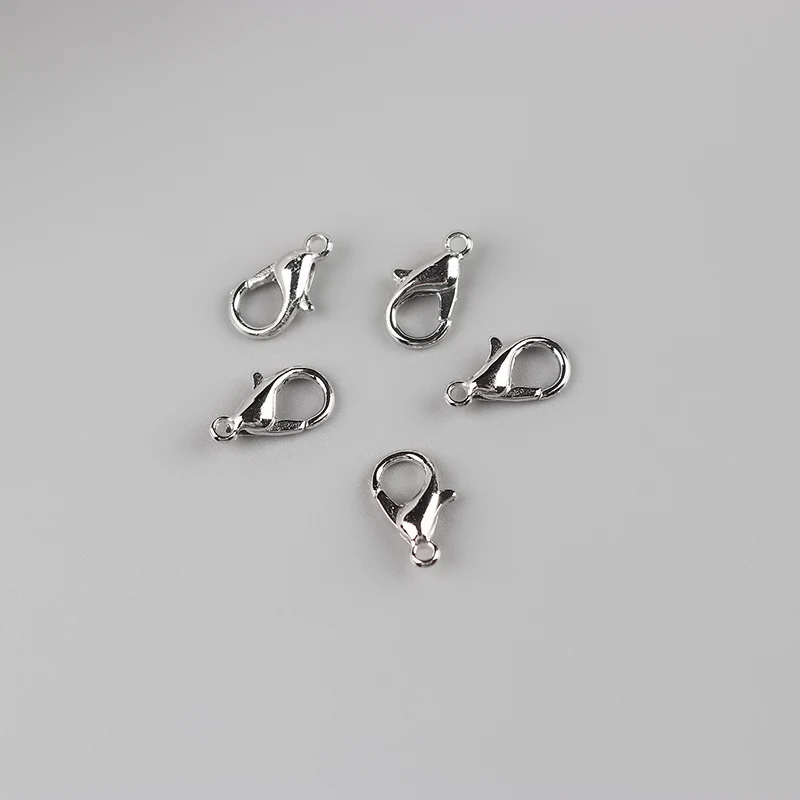 DoreenBeads металлические застежки карабины ручной работы серебряный цвет сделай сам