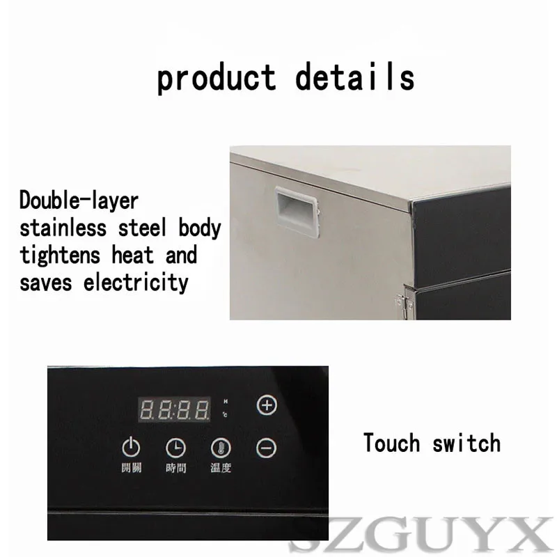 

Commercial Stainless Steel Food Dryer Fruit Dryer Snacks Fruit and Vegetable Dryer Multifunctional Dried Fruit Machine