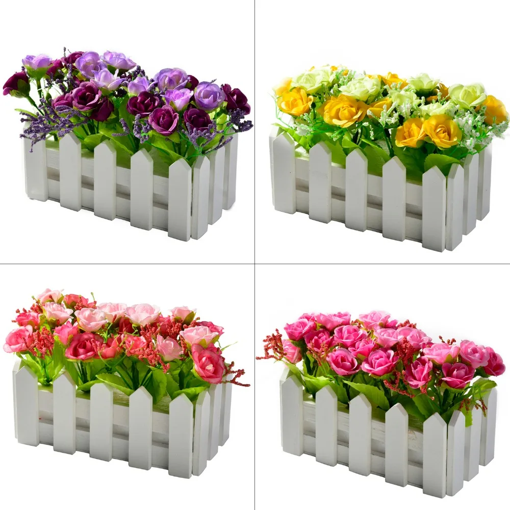 Искусственные Алмазные цветы розы набор для свадьбы садовый декор поддельный