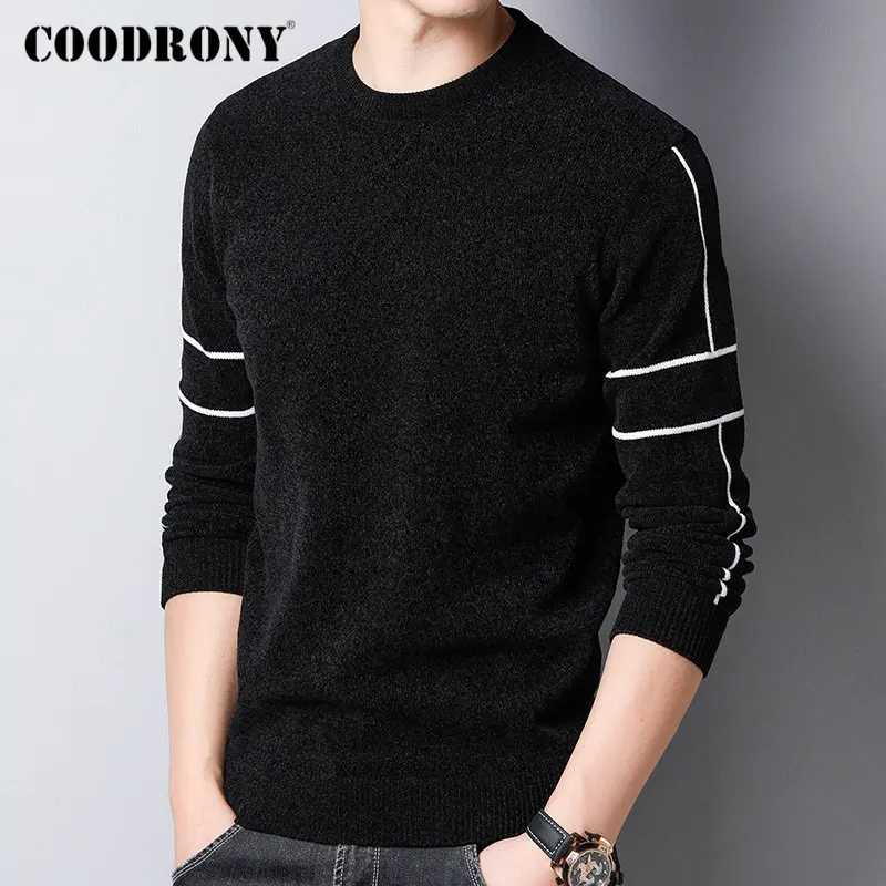 Бренд COODRONY мужской свитер 2019 Новое поступление Осень-зима толстый теплый пуловер