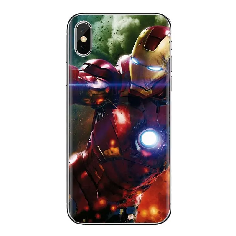 Комиксов мстители Железный человек Роберт Дауни мл. Для huawei G7 G8 P7 P8 P9 Lite Honor 4C 5X 5C 6X