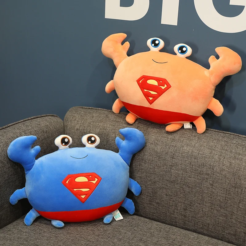 

Cartoon crab plush toy animal crossing plush doll hand cover pillow filled with plump fabric soft home decoration decoration gif