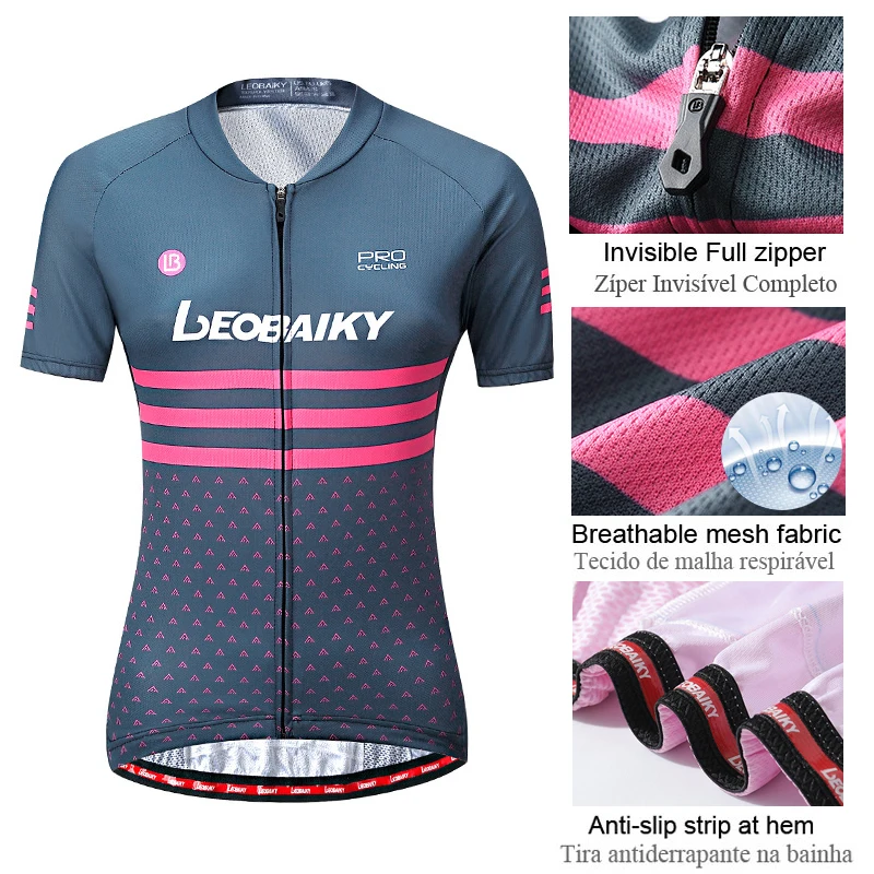 Racing Велоспорт Джерси комплект для женщин Велосипедный спорт костюмы Женская
