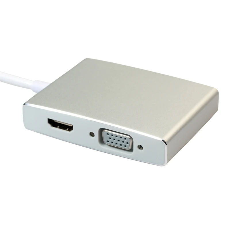 Usb 3 0 концентратора до 4K Hdmi Vga Dvi Rj45 10/100/1000 Gigabit Ethernet Lan 4 в 1 видео адаптер конвертер