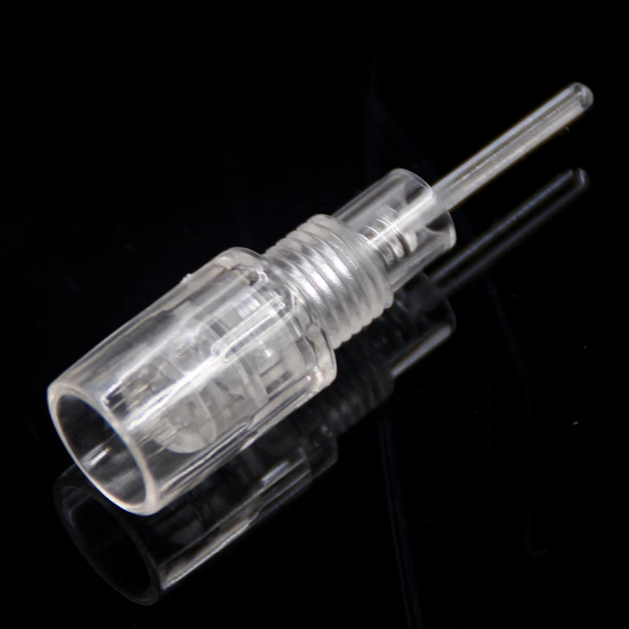 50 шт 8 мм Винт Порты и разъёмы картриджи для тату Microneedling иглы микроиглы
