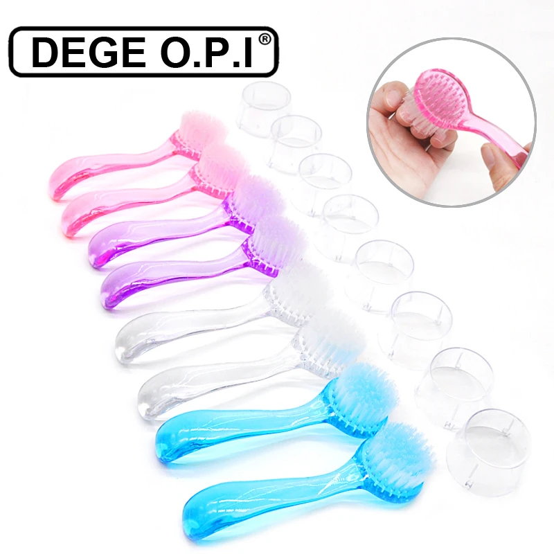 

12PCS Manicure Nail Brushes For Nail Cleaning Acrylic UV Gel Remove Dust Clean Pedicure Tool Makeup Washable