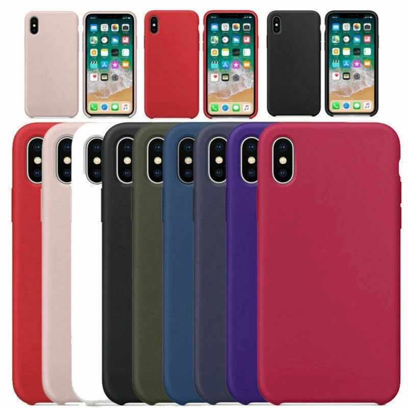 Жесткий силиконовый чехол для телефона с логотипом для iPhone X, XR, XS, Max, 6, 6 S, 7, 8 Plus, iPhone 11, 11Pro, Max, чехол