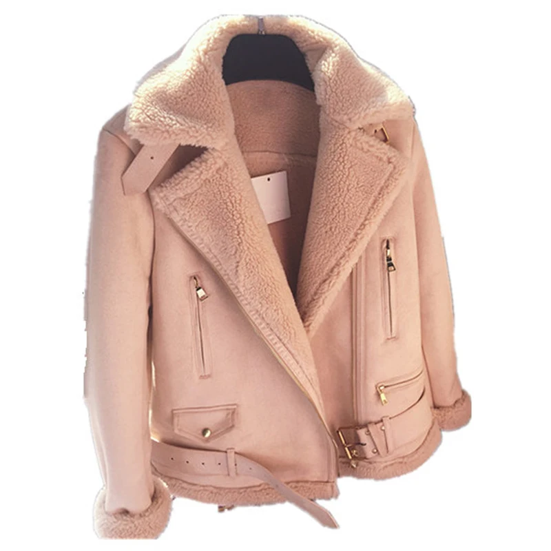 

Winter Warm Women Faux Fur Coats European Style Automotive Designer Thick Velvet Woman Faux Fur Trench Jacket Coats 2020 A345