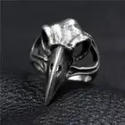 Кольца в стиле ретро с изображением животного, черепа, мужское кольцо в стиле викингов, повседневное вечерние чное ювелирное изделие, подарок