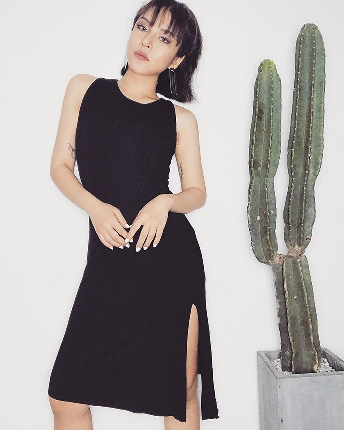 Новинка 2019 модная женская одежда пикантное облегающее эластичное однотонное