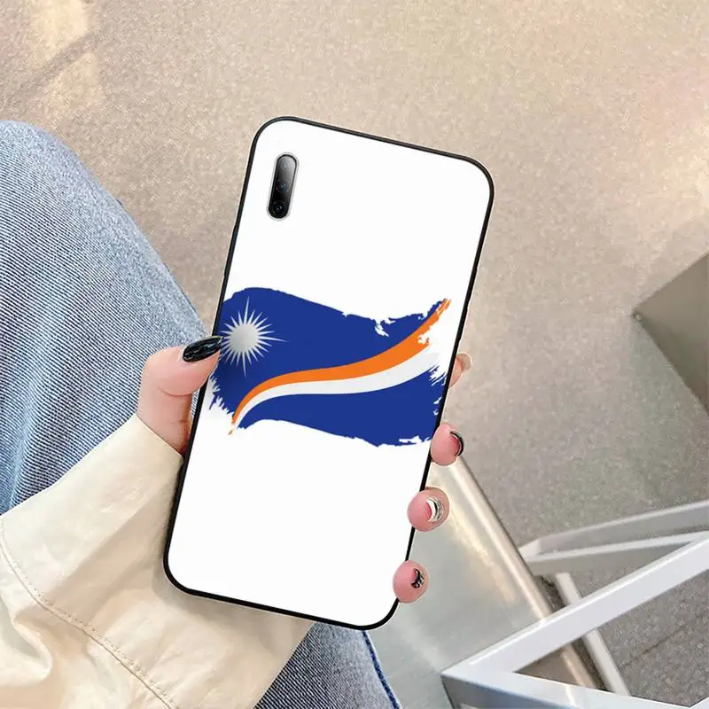 

Marshall Island National Flag Phone Case for Samsung A01 A02 A12 A11 A31 A91 A80 A21 A21S A31 A32 A20E A7 2017 4G 5G Cover