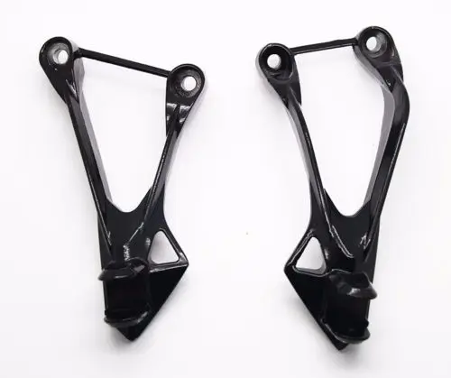 

Black Rear Passenger Foot Peg Bracket Footrest For Kawasaki ZX6R 2005-08 2006