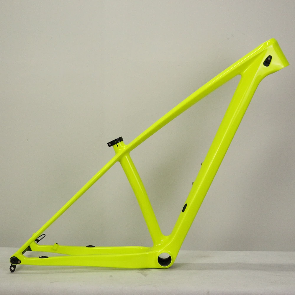 

29er горный велосипед Toray Carbon fiber T800 custom флуоресцентная желтая краска 15/17/19/21 дюйма BB92 рама углеродная горный велосипед 2020
