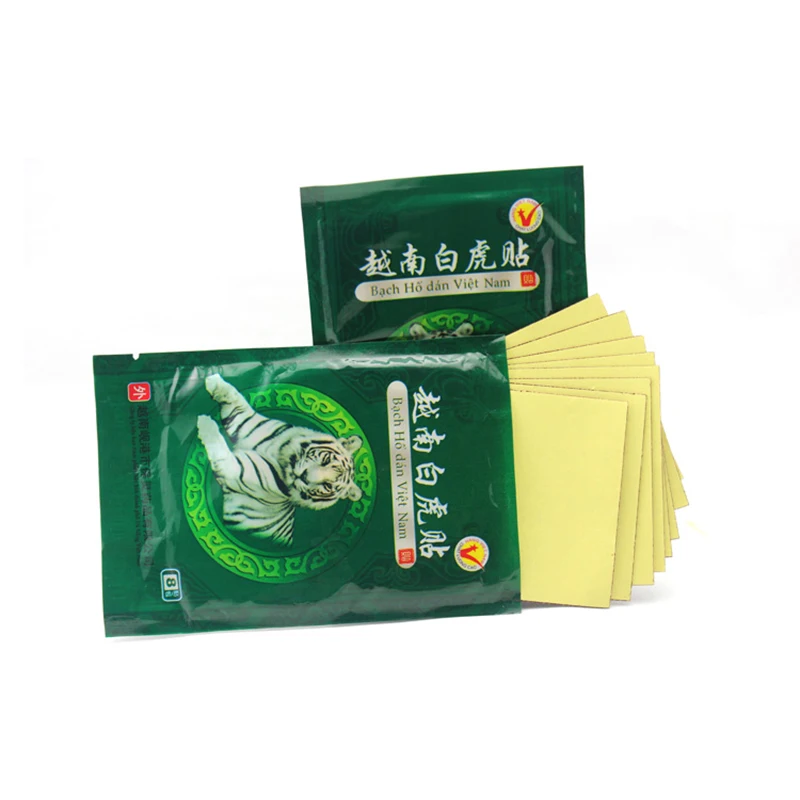 40 шт Вьетнам белый тигр бальзам пластырь штукатурка помощь в лечении шейного