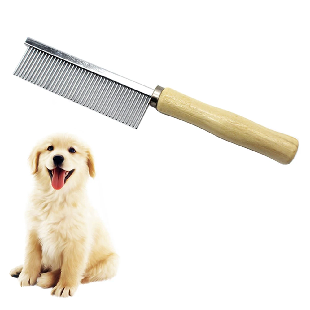 Щетка для груминга собак и кошек триммер вычесывания шерсти массажная расческа