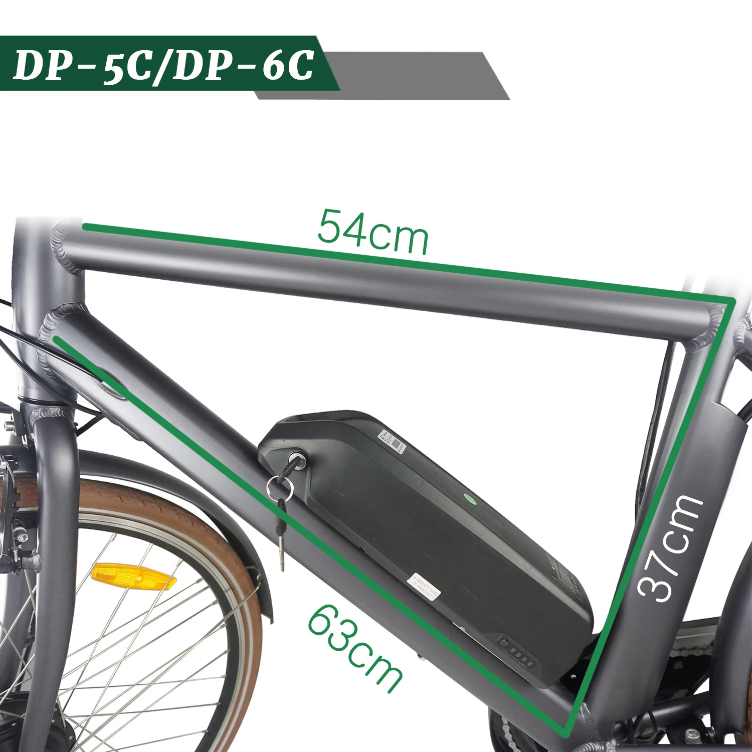 Аккумуляторная батарея KT Bafang литиевая для DP-5C 36 В 48 12 Ач 13 16 с зарядным устройством
