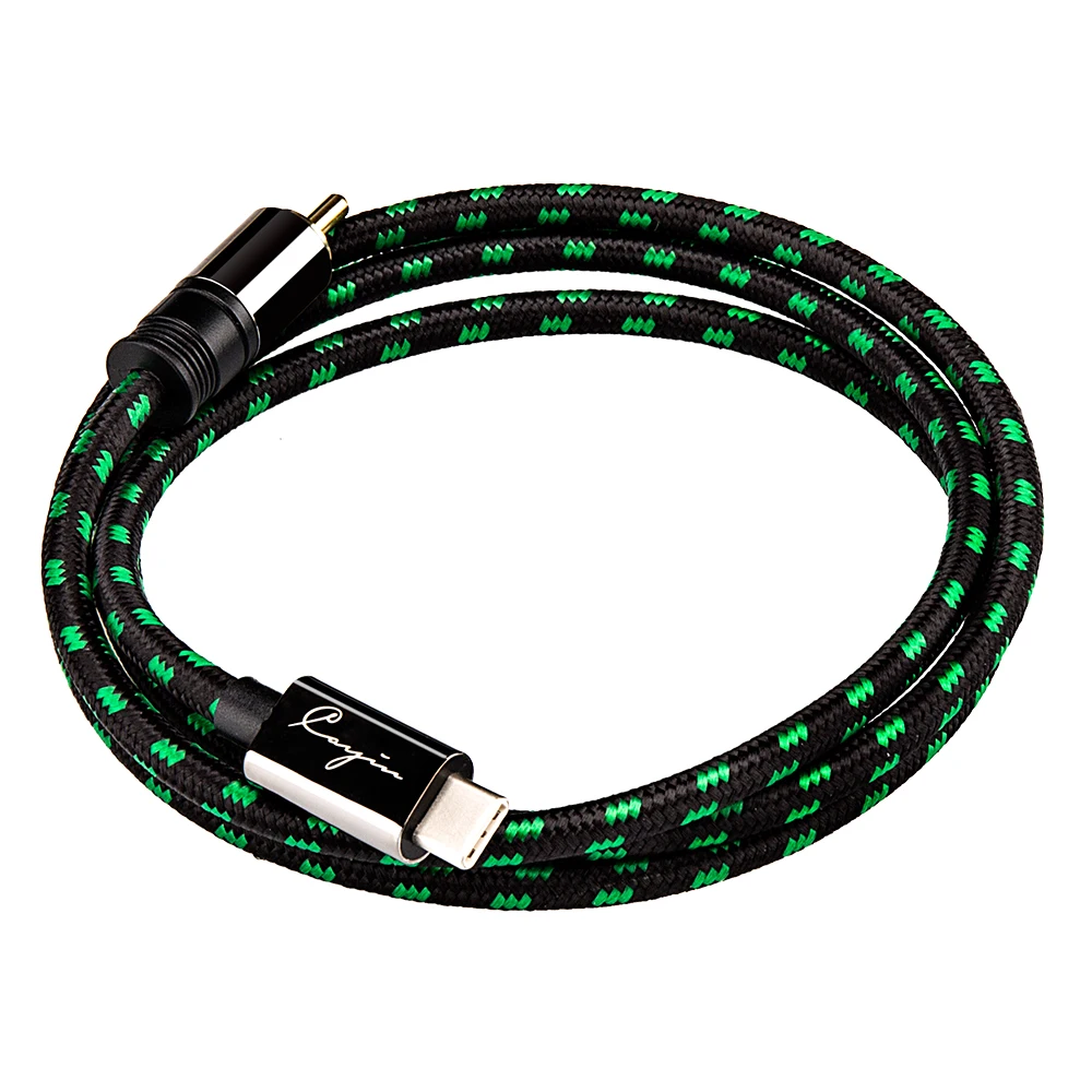 Cayin CS 30TCR Тип C к RCA коаксиальный кабель для HI Res музыкальный плеер|Аксессуары MP3