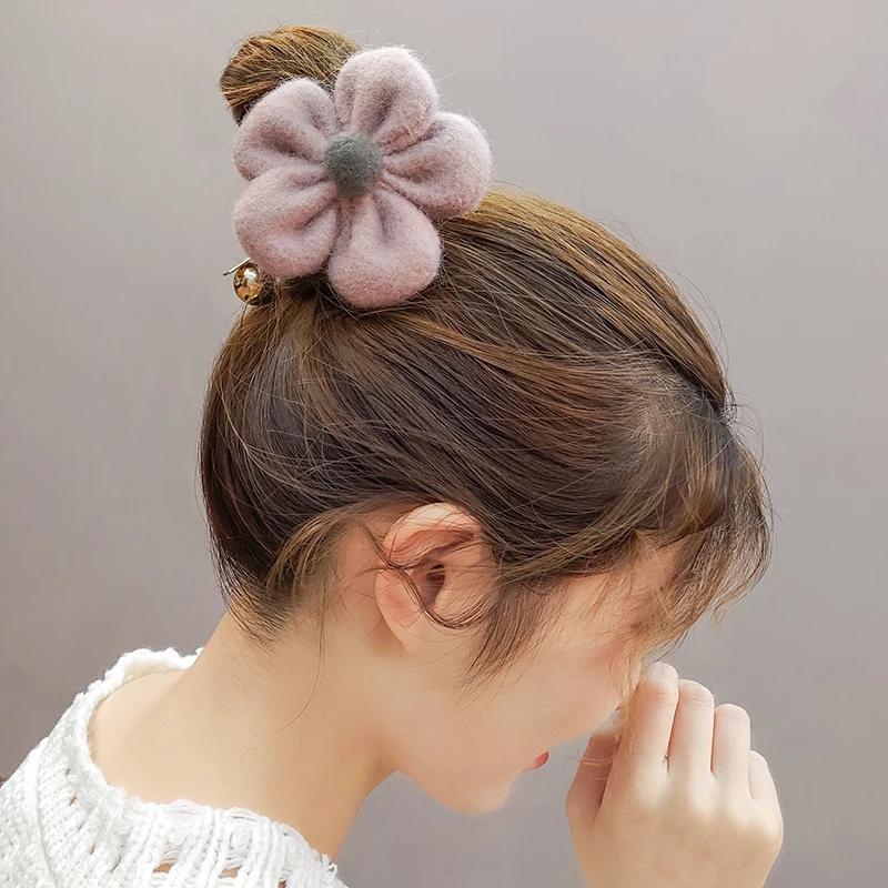 Хлопковые заколки KVJE для девочек волос женщин универсальные аксессуары