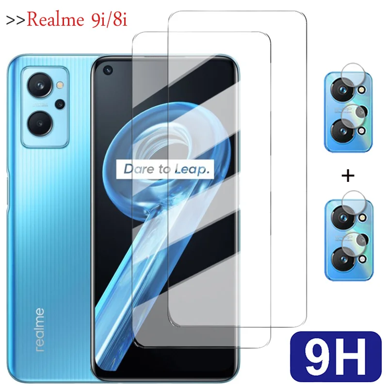 9H Tempered Glass For realme 9i 9 Pro Plus Screen Protector realme 8 pro Realme 8 8i Glass realme9i Protective Film realme 9 i
